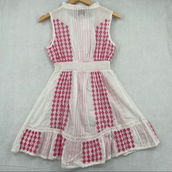 Area Stars Tina Sleveless Tie Patterned Dress NWT M - Picture 7 of 16